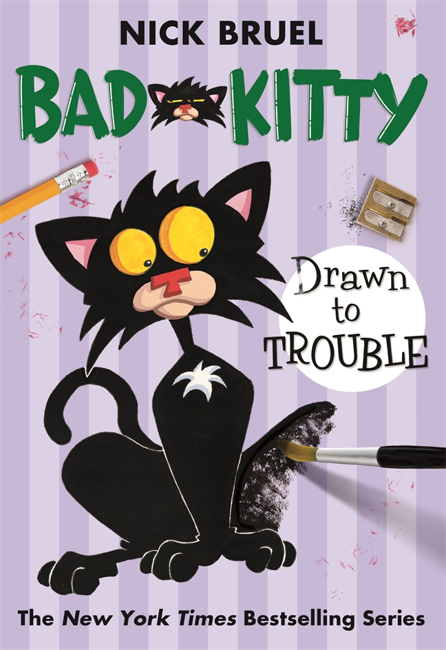bad kitty drawn to