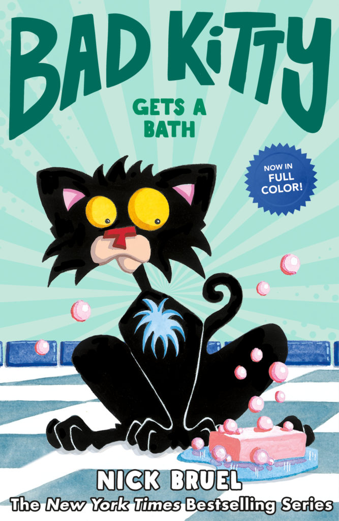 alt for cover Bad Kitty by Nick Bruel Bad Kitty Gets a Bath