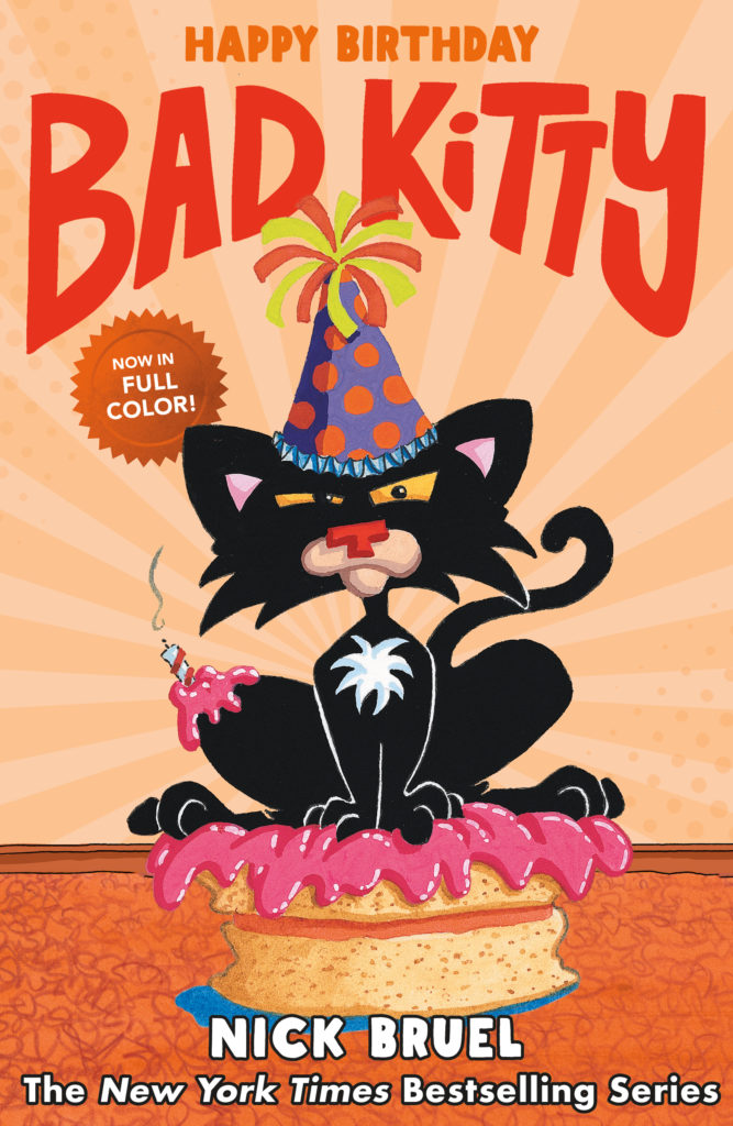 alt for cover Bad Kitty by Nick Bruel Happy Birthday Bad Kitty