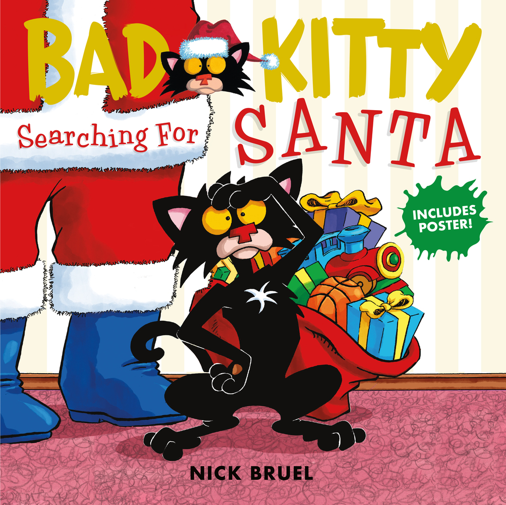 Bad Kitty Searching for Santa