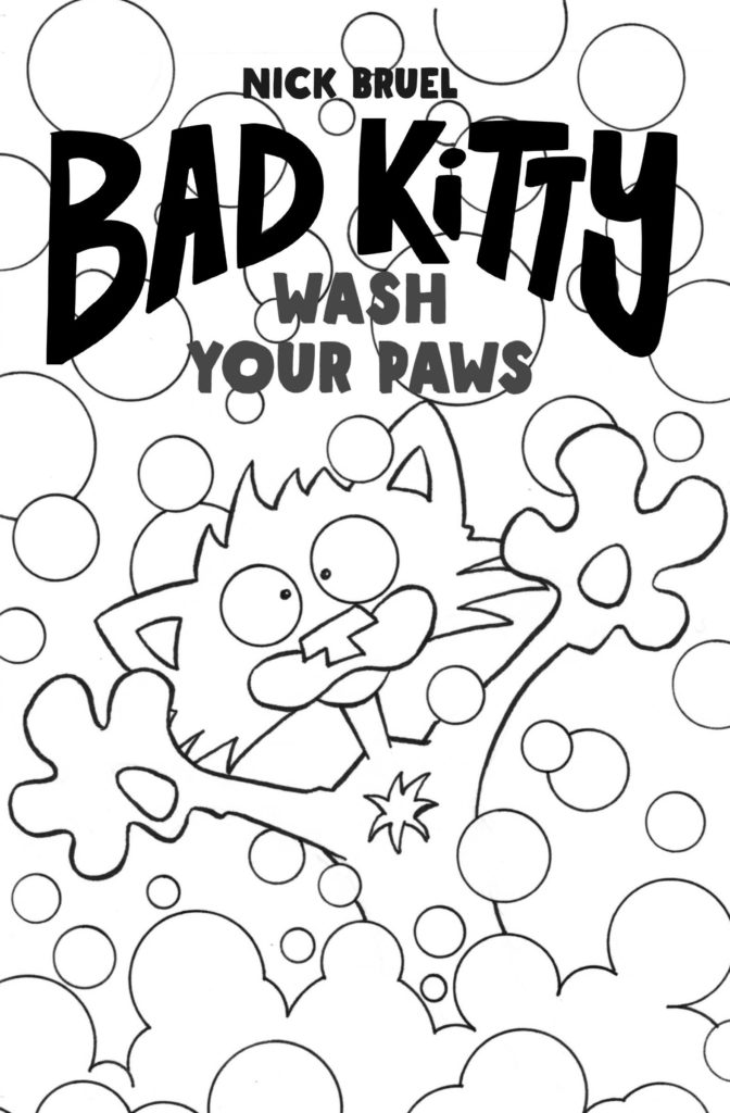 Bad Kitty: Wash Your Paws