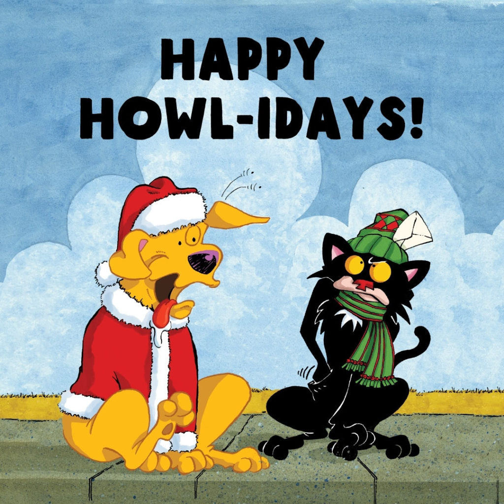 image alt for Happy Holidays from Bad Kitty!