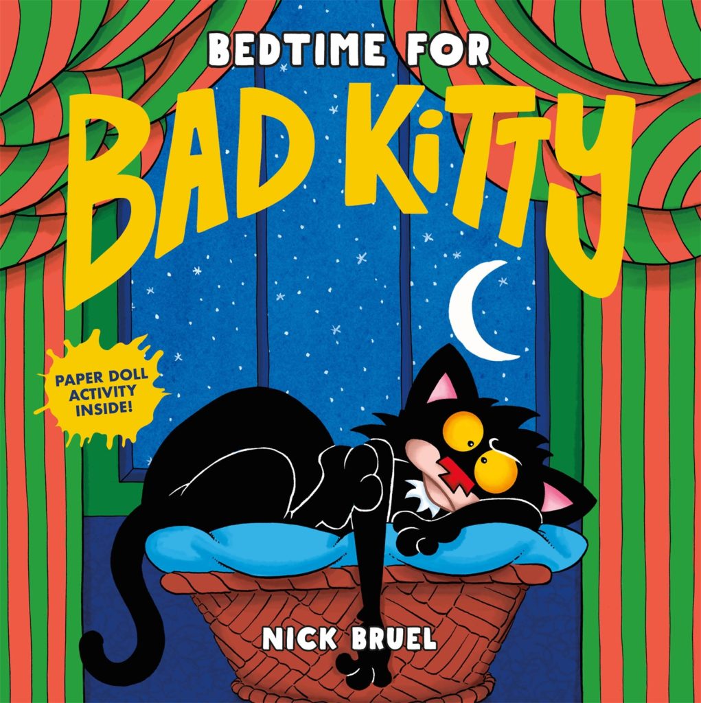 9781250749949 Bedtime for Bad Kitty cove of Picture Books ands zvreh